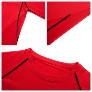 <span class=keywords><strong>เสื้อ</strong></span><span class=keywords><strong>ยืด</strong></span>ออกกำลังกายแบบรัดรูปพิมพ์โลโก้ตามสั่ง แห้งเร็ว ระบายอากาศได้ดี <span class=keywords><strong>เสื้อ</strong></span>กีฬาแขนสั้นรัดกล้ามเนื้อ - Product Image 2