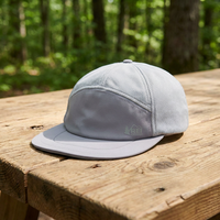 Gorra Deportiva Personalizada OEM con Logotipo Reflectante en EVA, Malla Transpirable, Ligera, de Poliéster y Lona, para Viajes, Senderismo y Deportes al Aire Libre