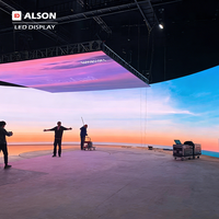 Pantalla LED Interactiva de Gran Formato ALSON, Proyección LED Inmersiva, Pantalla de Proyección Holográfica 3D de Realidad Virtual