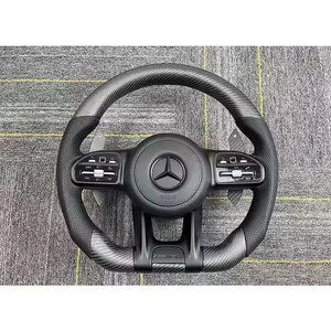 Mise à niveau du volant <span class=keywords><strong>AMG</strong></span> d'origine Mercedes-Benz pour la classe A Classe C Classe E ML anciens modèles Nouveau matériau PU modifié - Product Image 5