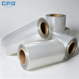 Factory Wholesale PETG Shrink Film Label Printing Material High <b>Gloss</b> Bottle Sleeve Packaging Film - Product Image 1