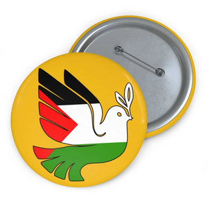 Regalo de fiesta islámica personalizado Palestina Handala sandía paloma de la paz botón Pin insignia - Product Image 4