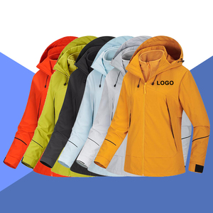 Impermeable, Transpirable, para Ciclismo, Escalada, Impermeable, con Cremallera, Secado Rápido, para Correr, Lluvia, con Capucha - Product Image 2