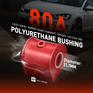 Support de barre anti-roulis arrière en aluminium BEVINSEE avec bagues en polyuréthane 80A pour VW Volkswagen <span class=keywords><strong>Golf</strong></span> MK7.5 MK8 CD Mk7 <span class=keywords><strong>Clubsport</strong></span> - Product Image 3