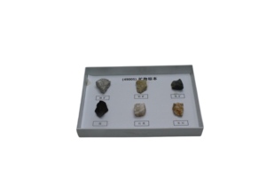 Xuequan Öğrencileri 3+ Çevre Dostu PVC Mineral Kaya Bilimi Deney Malzemeleri Seti Mineral Örneği Kutusu 18x13x2.5cm - Product Image 5