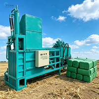 Grande presse à balles hydraulique pour ensilage, équipement de traitement du fourrage fermenté pour ranchs à grande échelle