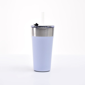Vente directe d'usine, vente en gros de haute qualité, tasse à café portable en acier inoxydable 304 avec poignée - Product Image 5