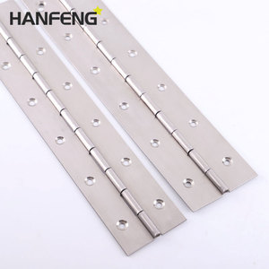 บานพับเฟอร์นิเจอร์สแตนเลส HANFENG หนา 2.5 มม. 8 รู แบบติดตั้งบนพื้นผิว ดีไซน์อุตสาหกรรม สำหรับตู้เก็บของและตู้เสื้อผ้า - Product Image 1
