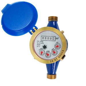 Contador de agua multijet de latón DN15 (1/2") con certificación OIML R49 IP68 OEM, clase C ISO 4064, modelo R200 - Product Image 2