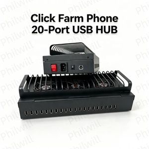 Hub USB de 20 Puertos para Agricultura, Caja de Sincronización por Lotes para Teléfonos Android, Control de Gestión Unificada, Adaptador para iPhone, Fuentes de Alimentación EU - Product Image 3