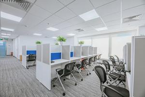 Centro de llamadas de fábrica de 25 años, 10 estaciones de trabajo, escritorio, muebles de oficina, cubículo de oficina, mesa de estación de trabajo de oficina - Product Image 5