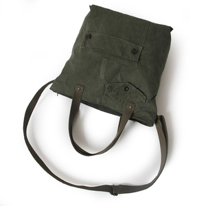 Bolso de lona de 16oz para mujer, bolsa de mano de lona de diseño grande a la moda para mujer, de algodón/personalizado BSCI lavado camuflaje manejado - Product Image 3