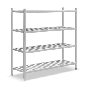 Facile à installer contre le <span class=keywords><strong>four</strong></span> mural Rack de rangement Cuisine Lavage Salle de bain Acier inoxydable Étagère à plaques d'angle à 5 niveaux - Product Image 4