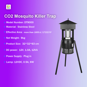 <span class=keywords><strong>Piège</strong></span> à moustiques électrique puissant et personnalisé à aspiration, étanche, pour extérieur, parcs, hôtels et jardins, avec libération de <span class=keywords><strong>CO2</strong></span> - Product Image 2
