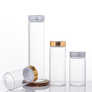 47ml Silver Lid Flat Glass Screen Printed Saffron Dispensing Bottle Bird's Nest Candy Capsule Cordyceps Flower Tea Agarwood Hou - Product Image 3