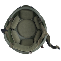 Casque tactique Wendy 3A en aramide/PE, protection de la tête réglable, protection personnelle, casque de sécurité, type circulaire, sans fente, 6