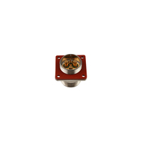 Connecteur circulaire hermétique à bride en acier inoxydable de la série MX, neuf, à 46 broches, étanche au gaz, IP67/IP68/IP69, -55~+125°C