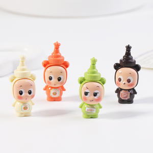 Jam Star <span class=keywords><strong>Cub</strong></span> creativo DIY resina de moda artesanía juguete figurita lindo emparejamiento bolsa ciega accesorios para niños vacaciones Navidad - Product Image 3