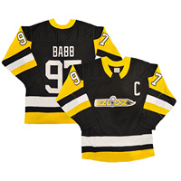 Maillot de hockey des chefs à broderie unie Maillot de hockey sublimé personnalisé Maillot de hockey de l'équipe