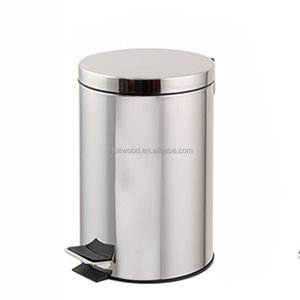 Nuevo cubo de basura de color para el hogar con soporte para cepillo de inodoro, cubo de basura con pedal - Product Image 6