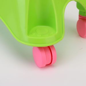 Cartoon Kids <b>Scooter</b> With Plastic Seat Blue Pink 3-6 Years Old Push Operated Toy For Children - Product Image 2