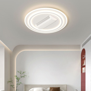 Nouveau <span class=keywords><strong>ventilateur</strong></span> de plafond moderne sans lame ultra-mince avec télécommande lumineuse <span class=keywords><strong>ventilateur</strong></span> simple lumière salon chambre <span class=keywords><strong>ventilateur</strong></span> de plafond à LED - Product Image 2