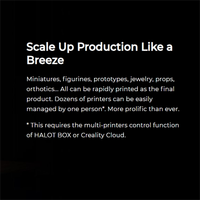 3D-принтер высокого разрешения Halot mage pro creality 8k с пультом дистанционного управления