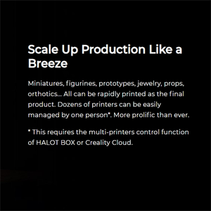 哈洛法师专业创造8k高分辨率3D打印机，具有遥控功能 - Product Image 5