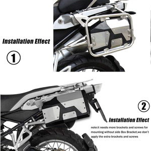 Boîte à outils décorative en aluminium pour <span class=keywords><strong>BMW</strong></span> R1200GS F750GS R <span class=keywords><strong>1200</strong></span> GS <span class=keywords><strong>LC</strong></span> R1250GS 2004-2024, 4,2 litres, support latéral gauche - Product Image 4