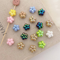 Perles en acrylique en forme de petite fleur pour loisirs créatifs, perles lâches, accessoires faits à la main, mini-perles fleurs polyvalentes pour colliers et bracelets
