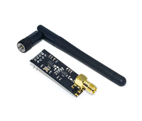 Module de transmission sans fil longue portée NRF24L01 PA LNA 1100m, module émetteur-récepteur avec antenne