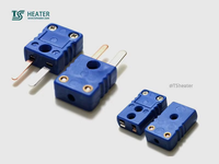 Connecteurs et prises miniatures thermocouples à broches plates mâles et femelles, fils thermocouples