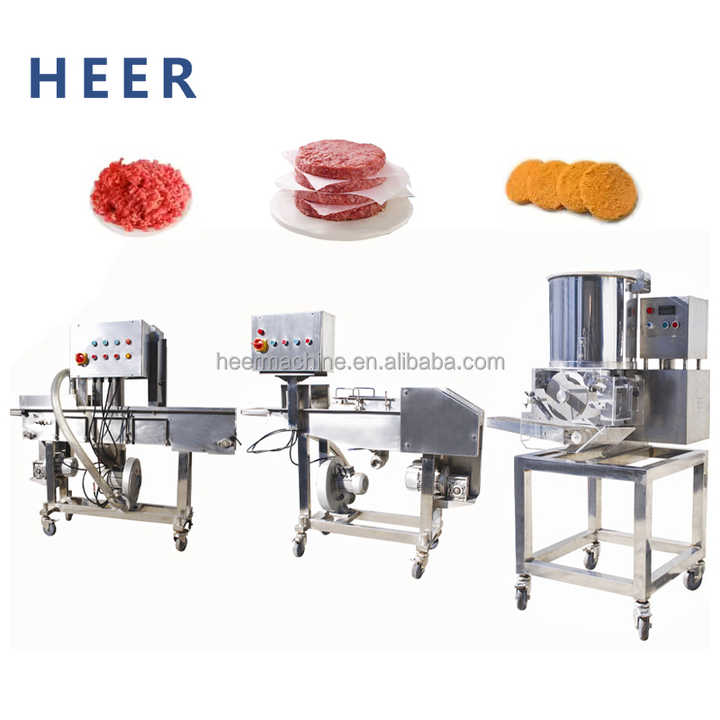 Industry Automatic Sausage Patty Make Machine Chicken Nugget Nigerian ...