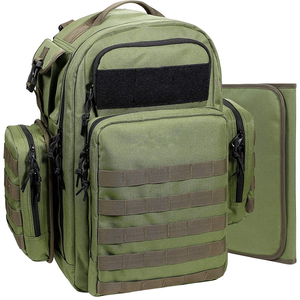 <span class=keywords><strong>Sac</strong></span> à dos tactique de voyage personnalisé de haute qualité, <span class=keywords><strong>sac</strong></span> à <span class=keywords><strong>langer</strong></span> pour <span class=keywords><strong>papa</strong></span>, hommes et bébé, sacs à couches pour les aventures élégantes de <span class=keywords><strong>papa</strong></span> - Product Image 1
