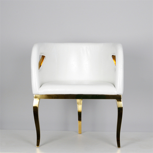 SF211019-1 all'ingrosso fuori porta decorazione per la casa elegante amante PU posti in acciaio inox divano design per il matrimonio - Product Image 1