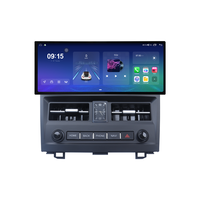 Cadre de tableau de bord de navigation GPS AIJIA 12,3 pouces pour Honda CRV 2008-2011, cadre d'écran latéral étroit pour système audio multimédia