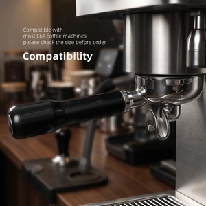Portafiltro de Espresso de Doble Boquilla de 58 mm con Mango de Plástico, Compatible con la Mayoría de las Cafeteras E61 - Product Image 3