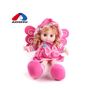 Peluche ange rose de <span class=keywords><strong>20</strong></span> pouces, jouet amusant pour bébé avec musique - Product Image 1