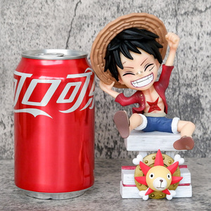 Figuras DE ACCIÓN DE PVC de 16cm, juguetes Thousand Sunny Luffy Zoro Sanji, modelo Q versión, escritorio para niños, decoración de coche, regalos de <span class=keywords><strong>Anime</strong></span> - Product Image 3