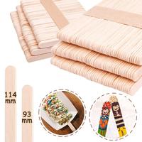 Bâtons de popsicle jetables en bois de crème glacée les plus vendus
