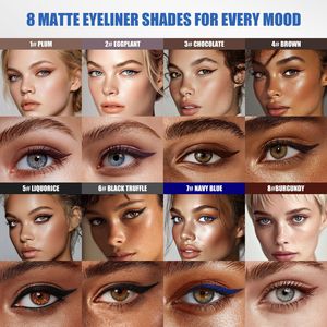 Lápiz Delineador de Ojos a Prueba de Agua con Logotipo Personalizado, Suave, de Precisión, Anti-Manchas, para Delineado de Ojos y Efecto Siren Eyes, Vegano y Cruelty-Free - Product Image 3