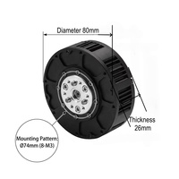 RT-RJM6010-8A 24V 250W 11Nm Pico 420RPM Motor de Articulación Robótica Codo Humanoide CAN IP54 8:1 Planetario FOC