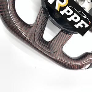 Volant en fibre de carbone Rppf en promotion avec LED et embouts de volant pour <span class=keywords><strong>Dodge</strong></span> Charger <span class=keywords><strong>2015</strong></span>-2021 et <span class=keywords><strong>Dodge</strong></span> <span class=keywords><strong>Durango</strong></span> 2018-2021 - Product Image 5