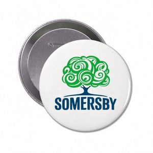 Promotional Custom Made Printed Logo Blank Round Button Badge With Tinplate Pin Buttons - Product Image 4