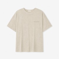 T-shirt Oversize Vierge 235g en Coton 100% Filé Anneauté de Qualité Supérieure, Coupe Minimaliste Moderne, Impression de Logo Personnalisé