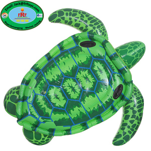 Bouée gonflable en PVC en forme de <span class=keywords><strong>tortue</strong></span> pour piscine, idéale pour l'été et le plaisir au club - Product Image 3