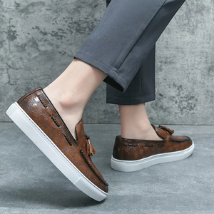 Zapatos Oxford Formales de Negocios para Hombre, Nuevos de Fábrica, Transpirables, Cómodos, Impermeables, con Diseño Graffiti - Product Image 2