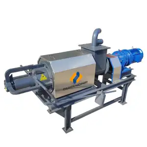 High Productivity Waste to Manure Recycling Machine/Screw Press Cow Dung Cleaning Machine/Solid-liquid Separator