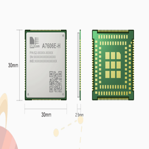โมดูล SIMCOM A7606E-H LTE Cat4 4G ของแท้ รองรับ LTE-FDD GSM GPRS EDGE IoT โมดูลสื่อสาร ผลิตที่เซี่ยงไฮ้ - Product Image 1