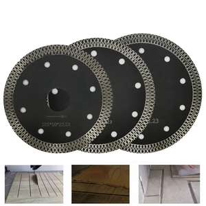 Hoja de corte de azulejo de mármol de granito de 115mm y 125mm hoja de sierra Circular de diamante x-turbo para piedra - Product Image 1